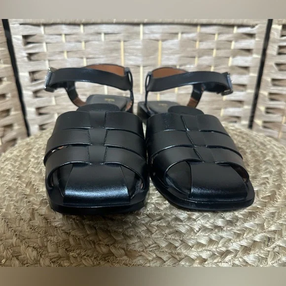 Zara Buckled Fisherman Sandals - Size 40 - Picture 5 of 10